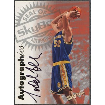 1997/98 SkyBox Premium #40 Todd Fuller Autographics Auto