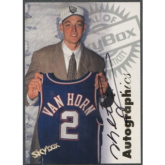 1997/98 SkyBox Premium #104 Keith Van Horn Autographics Auto