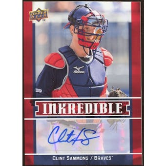 2009 Upper Deck Inkredible #CS Clint Sammons S2 Autograph