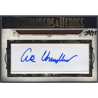 2008 SP Legendary Cuts #HC Happy Chandler Headliners and Heroes Cut Signatures Auto #39/75