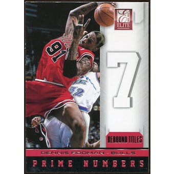 2012/13 Panini Elite Prime Numbers #8 Dennis Rodman