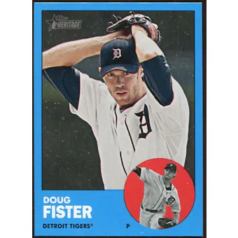 2012 Topps Heritage #84B Doug Fister WM SP