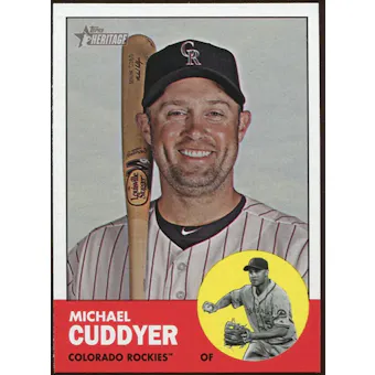 2012 Topps Heritage #500 Michael Cuddyer SP