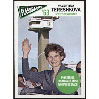 2012 Topps Heritage News Flashbacks #VT Valentina Tereshkova