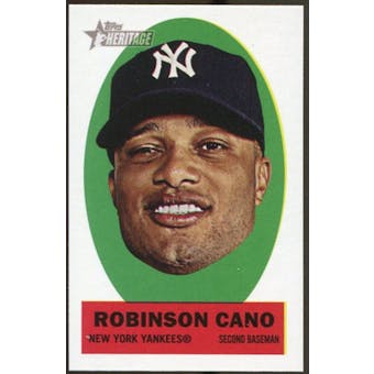 2012 Topps Heritage Stick-Ons #13 Robinson Cano