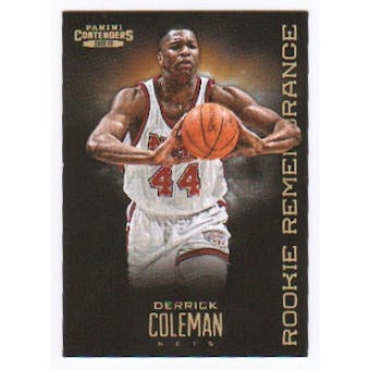 2012/13 Panini Contenders Rookie Remembrance #20 Derrick Coleman