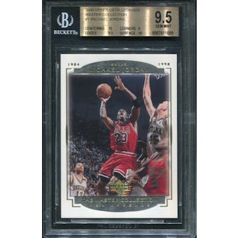 2000 Upper Deck NBA Legends Master Collection #1 Michael Jordan BGS 9.5 Gem Mint