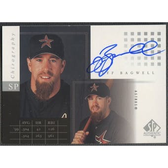 2000 SP Authentic #JB Jeff Bagwell Chirography Auto