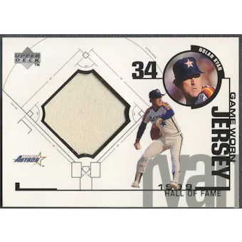 1999 Upper Deck #NRA Nolan Ryan Astros Game Jersey