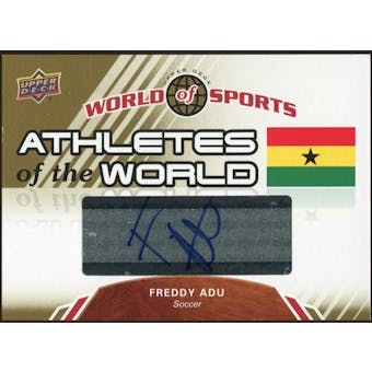 2010 Upper Deck World of Sports Athletes of the World Autographs #AW9 Freddy Adu