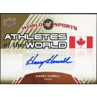2010 Upper Deck World of Sports Athletes of the World Autographs #AW93 Harry Howell