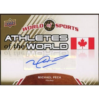2010 Upper Deck World of Sports Athletes of the World Autographs #AW98 Michael Peca
