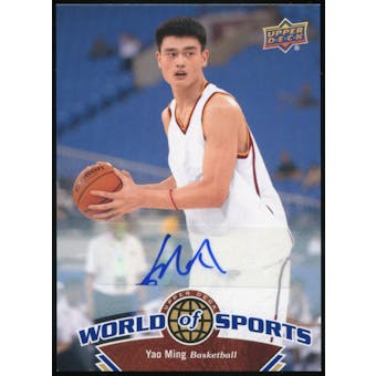 2010 Upper Deck World of Sports Autographs #2 Yao Ming