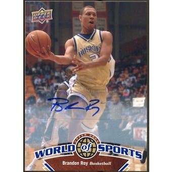 2010 Upper Deck World of Sports Autographs #3 Brandon Roy