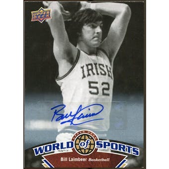 2010 Upper Deck World of Sports Autographs #19 Bill Laimbeer