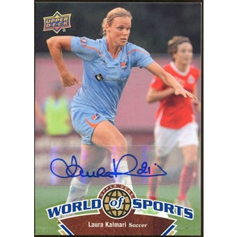 2010 Upper Deck World of Sports Autographs #105 Laura Kalmari