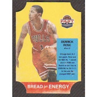 2011/12 Panini Past and Present Bread for Energy #42 Derrick Rose
