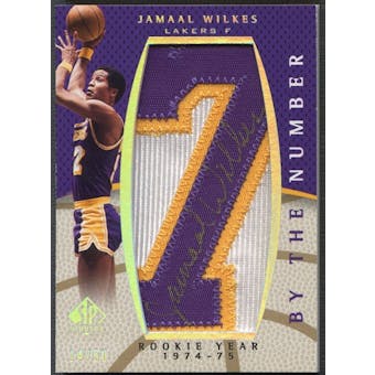 2007/08 SP Authentic #BNJW Jamaal Wilkes By The Number Rookie Year "7" Patch Auto #14/50