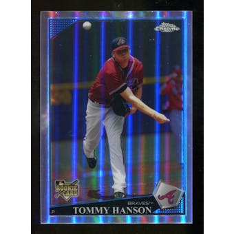 2009 Topps Update Chrome Rookie Refractors #CHR3 Tommy Hanson