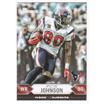 2012 Topps Bowman Inside the Numbers #ITNAJ Andre Johnson