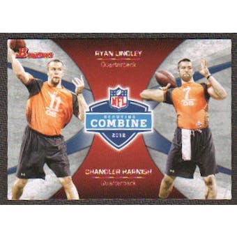 2012 Topps Bowman Combine Competition #CCLH Ryan Lindley/Chandler Harnish