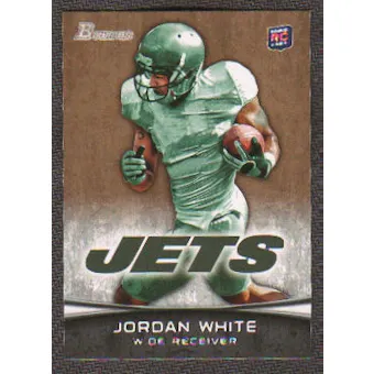 2012 Topps Bowman Gold #124 Jordan White