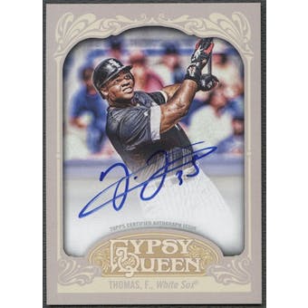 2012 Topps Gypsy Queen #FT Frank Thomas Auto