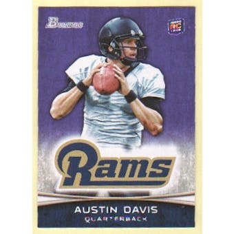 2012 Topps Bowman Purple #186 Austin Davis