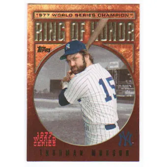 2009 Topps Ring Of Honor #RH99 Thurman Munson
