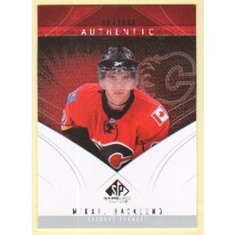 2009/10 Upper Deck SP Game Used #129 Mikael Backlund RC /699
