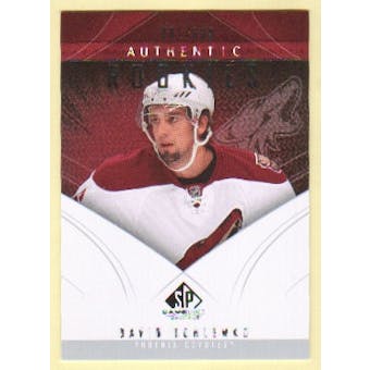 2009/10 Upper Deck SP Game Used #171 David Schlemko RC /699