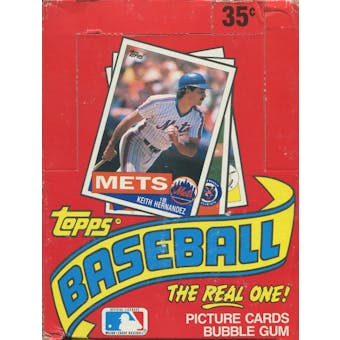 1985 Topps Baseball Wax Box (Reed Buy)