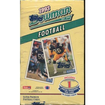 1993 Bowman Football Hobby Box