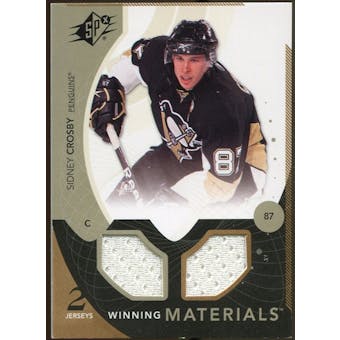2010/11 Upper Deck SPx Winning Materials #WMCR Sidney Crosby