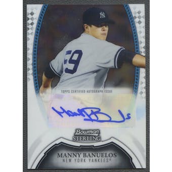 2011 Bowman Sterling Prospect #MB Manny Banuelos Rookie Auto