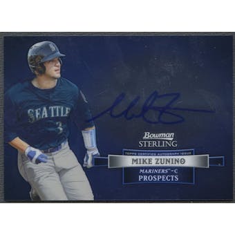 2012 Bowman Sterling #MZ Mike Zunino Prospect Rookie Auto