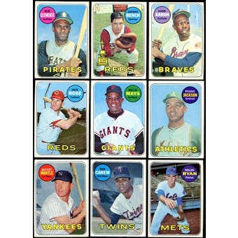 1969 Topps Baseball Complete Set (NM-MT)