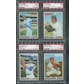 1970 Topps Baseball Complete Set (NM) With 8 PSA Graded Cards