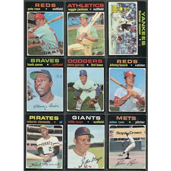 1971 Topps Baseball Complete Set (VG)