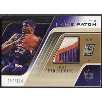 2004/05 Ultimate Collection #AS Amare Stoudemire Game Patch #097/100