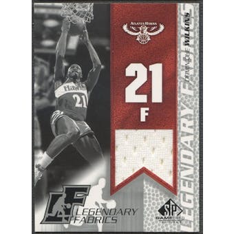 2003/04 SP Game Used #DWL Dominique Wilkins Legendary Fabrics Jersey