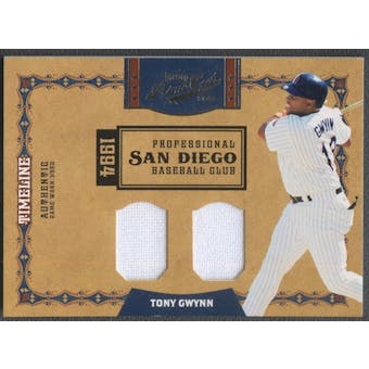 2008 Prime Cuts #39 Tony Gwynn Timeline Materials Combos Jersey #38/99