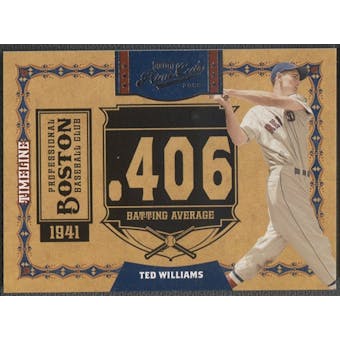 2008 Playoff Prime Cuts #37 Ted Williams Timeline #28/50