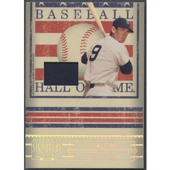2005 Donruss Signature #34 Ted Williams Hall of Fame Material Jersey