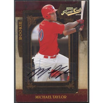 2008 Playoff Prime Cuts #130 Michael Taylor Rookie Auto #006/249