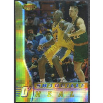 1996/97 Bowman's Best #70 Shaquille O'Neal Atomic Refractor