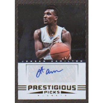 2012/13 Prestige Prestigious Picks Signatures #23 Jordan Hamilton Autograph
