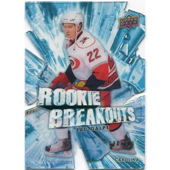 2010/11 Upper Deck Rookie Breakouts #RB7 Zac Dalpe /100
