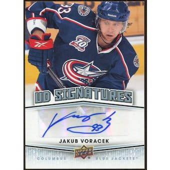 2010/11 Upper Deck Signatures #UDSJV Jakub Voracek Autograph