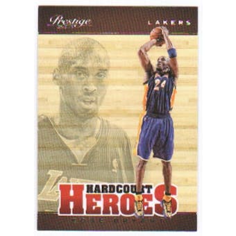 2012/13 Panini Prestige Hardcourt Heroes #4 Kobe Bryant